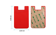 Waterproof Sticky Back Card Holders , 3M Credit Card Holder SGS Approved