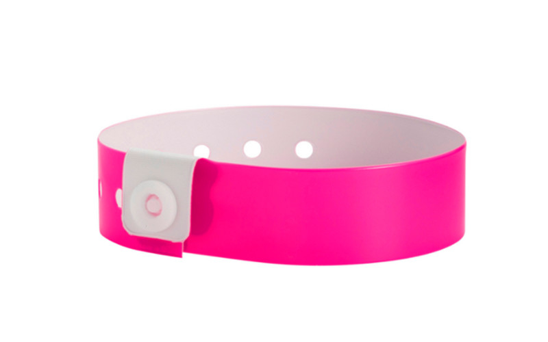 Non Tear Plastic Security Wristbands , Plastic ID Bracelets SGS Certification